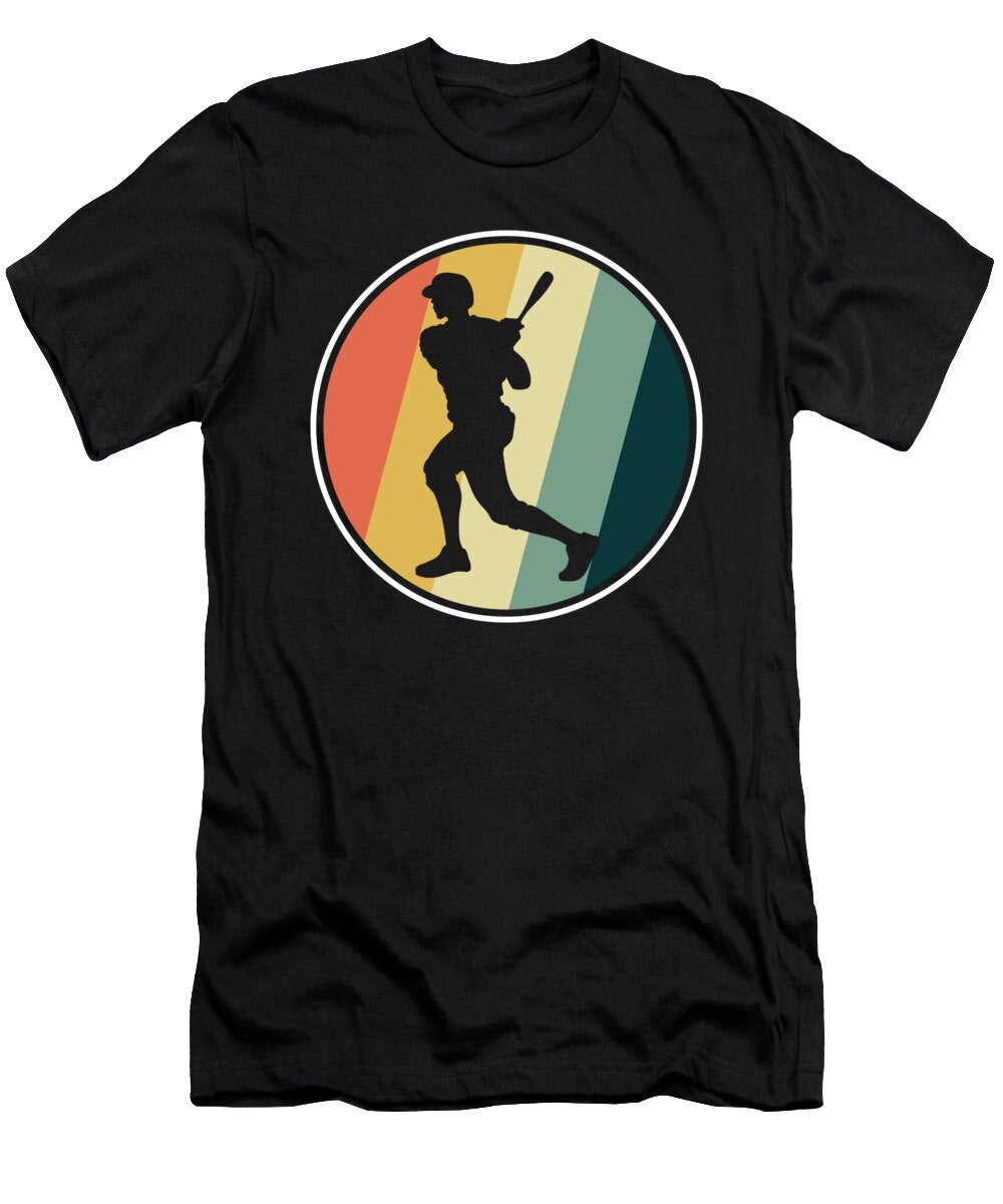 Baseball Player Vintage Pitcher Softball Baseball Batter Hitters Gift Thomas Larch T-Shirt
