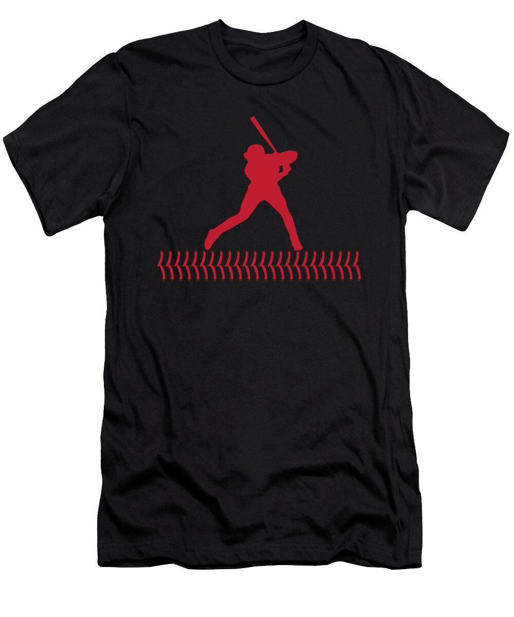 Baseball Stitches Seam Batter Gift Idea Justus Ratzke T-Shirt