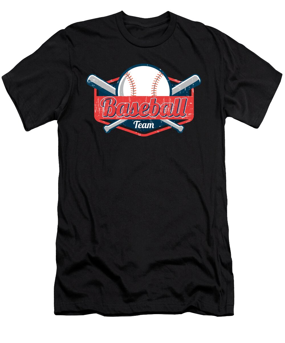 Baseball Team Pitcher Softball Players Baseball Batter Hitters Gift Thomas Larch T-Shirt