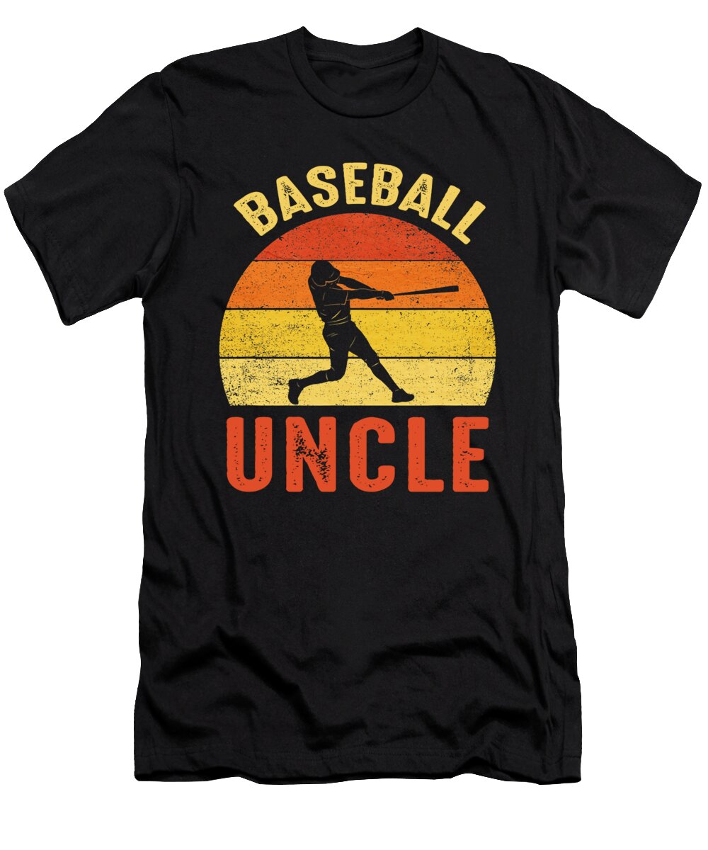 Baseball Uncle Fathers Day Baseball Family Matching Dhbubble T-Shirt