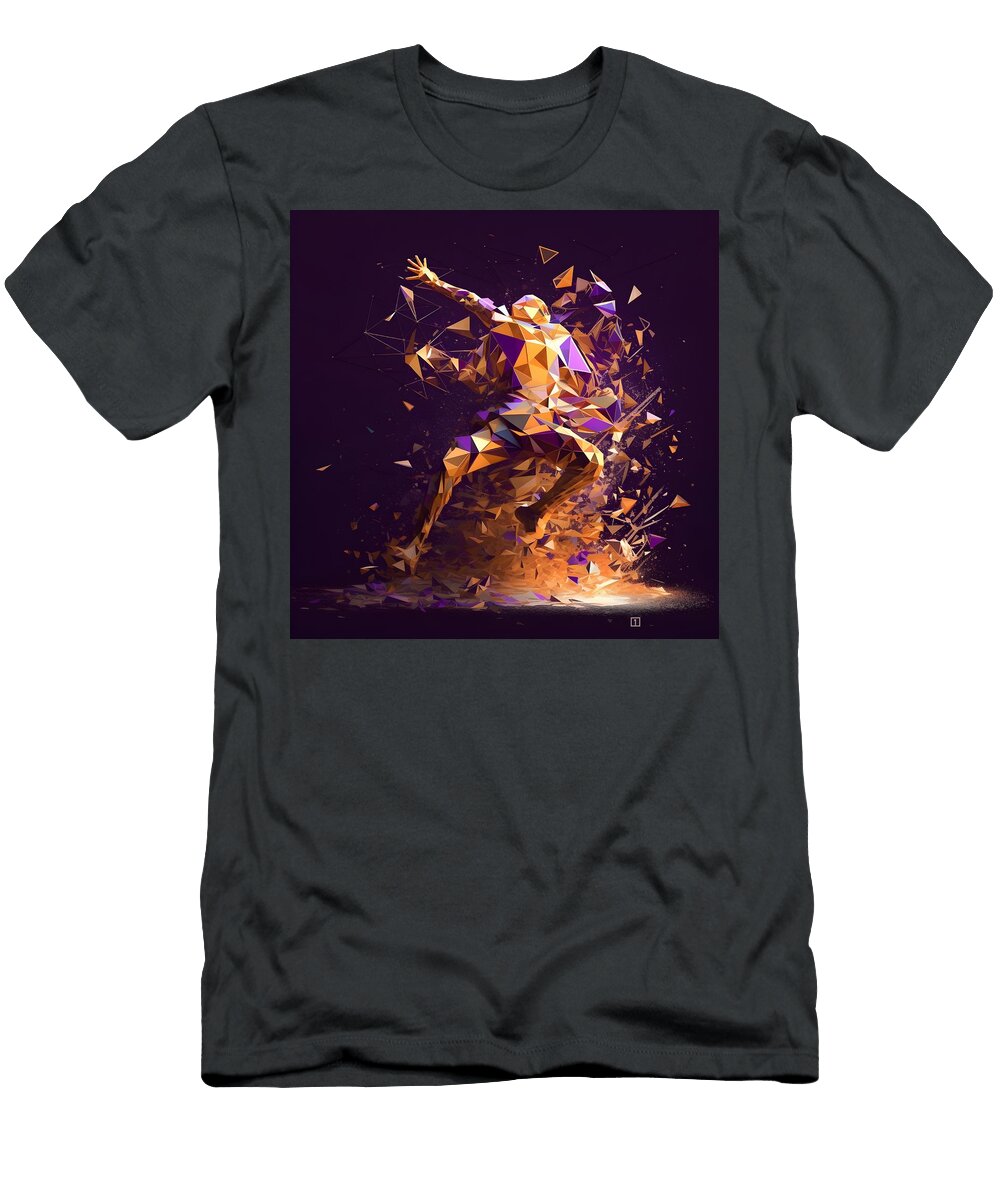 Basketball Action Series 4 Artella Studio T-Shirt