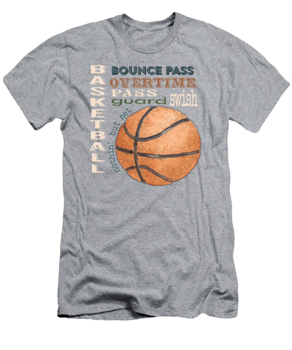 Basketball Art Jean Plout T-Shirt