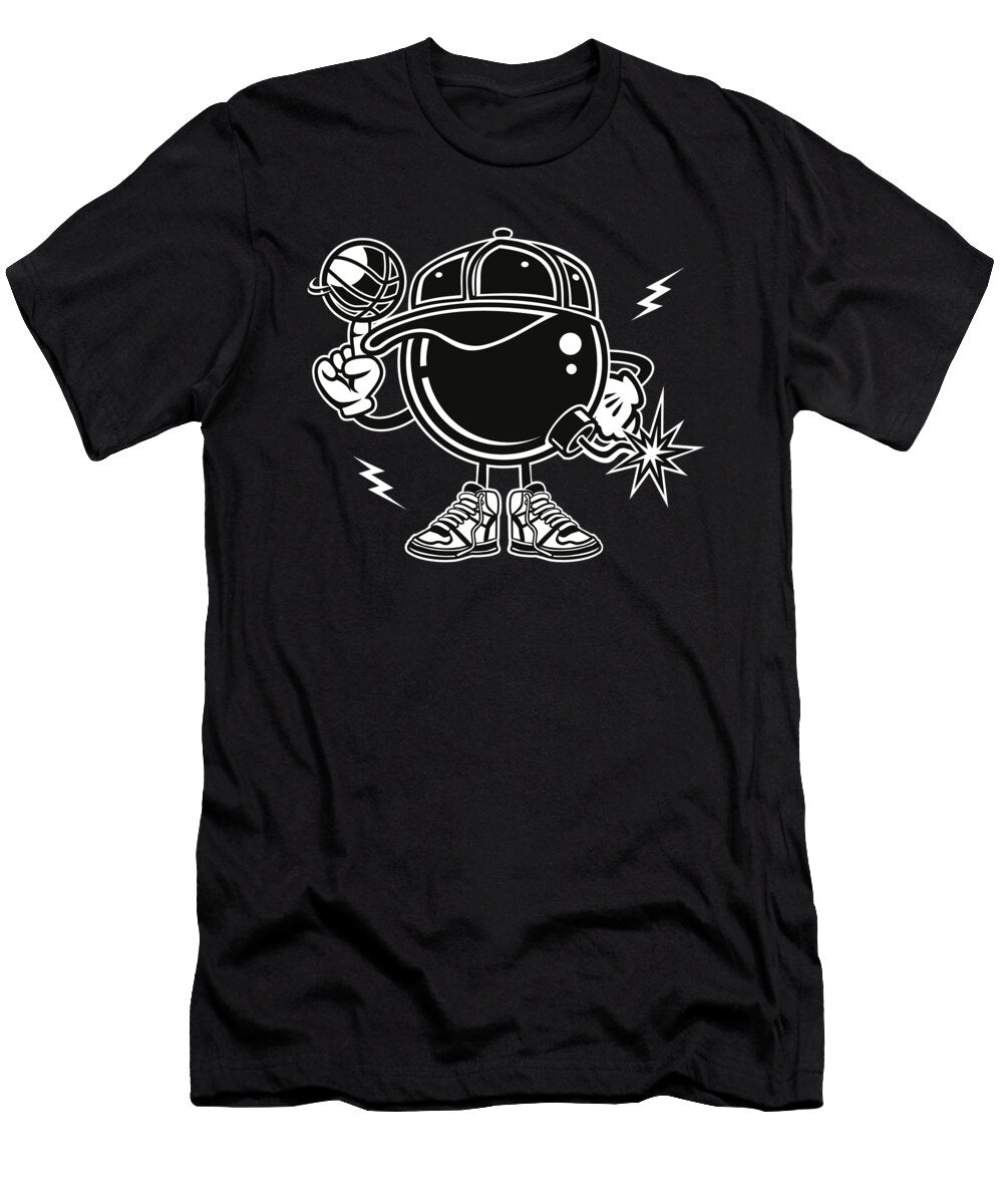 Basketball Bomber Long Shot T-Shirt