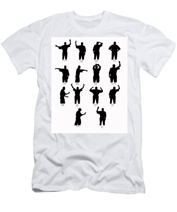 Basketball Call Silhouettes Karen Foley T-Shirt