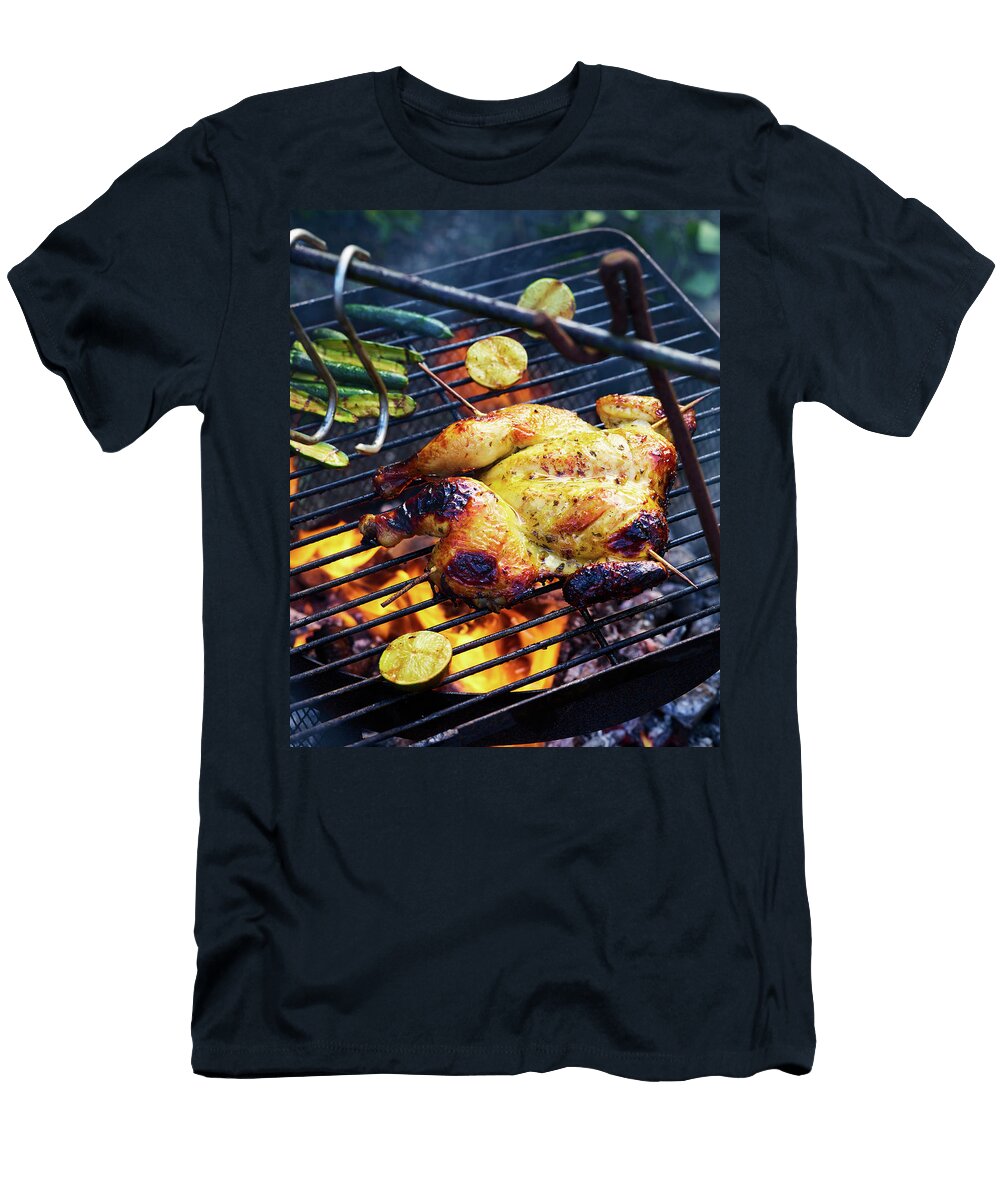 Bbq Spatchcock Chicken James Lee T-Shirt