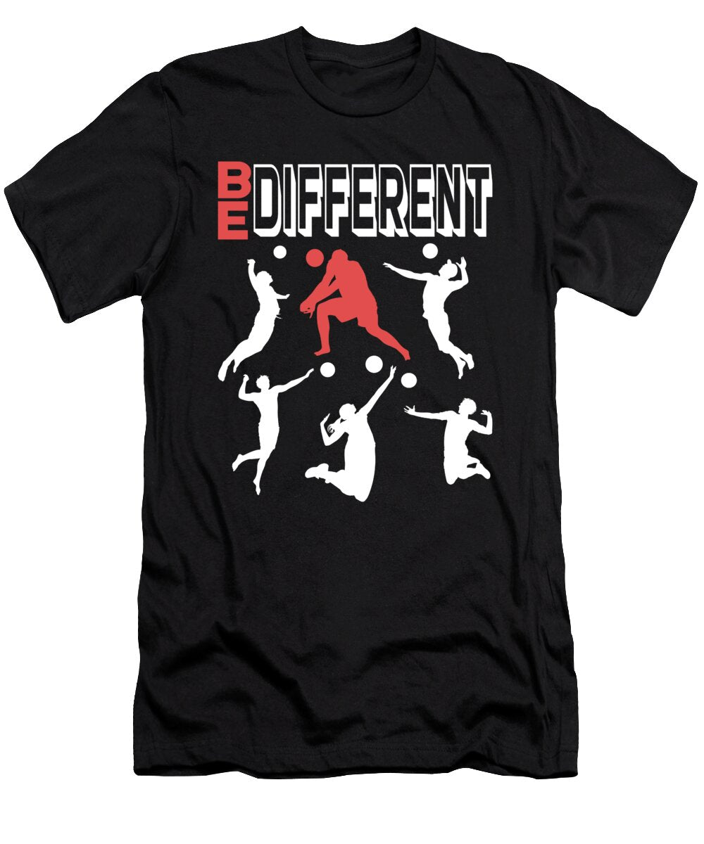 Be Different Volleyball Me T-Shirt