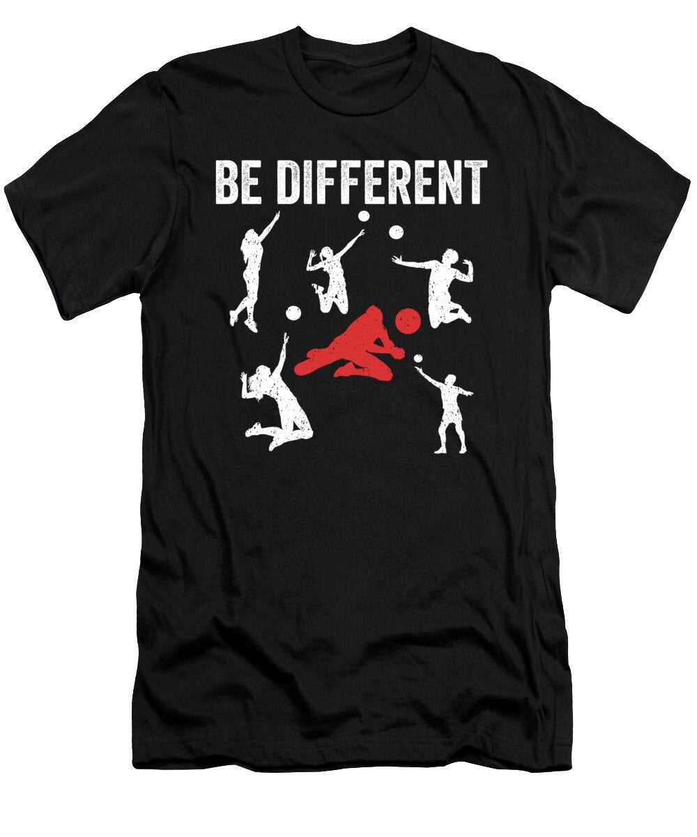 Be Different Volleyball Player Me T-Shirt