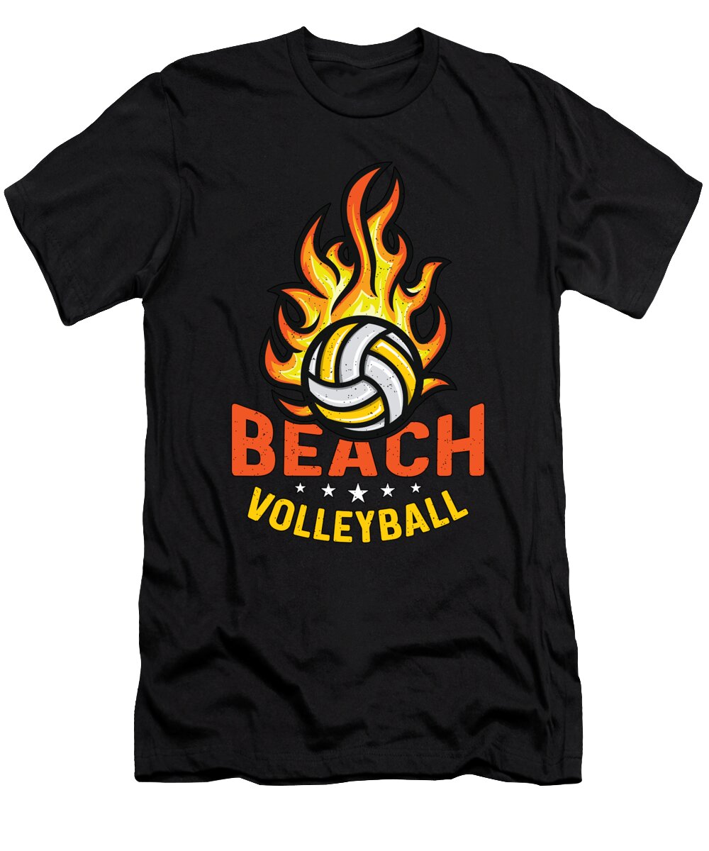 Beach Volleyball Beach Holiday Volleyball Team Tshirtconcepts Marvin Poppe T-Shirt