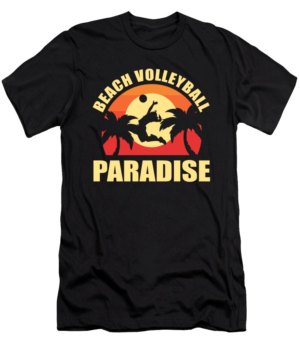 Beach Volleyball Paradise Team Volley Player Alessandra Roth T-Shirt