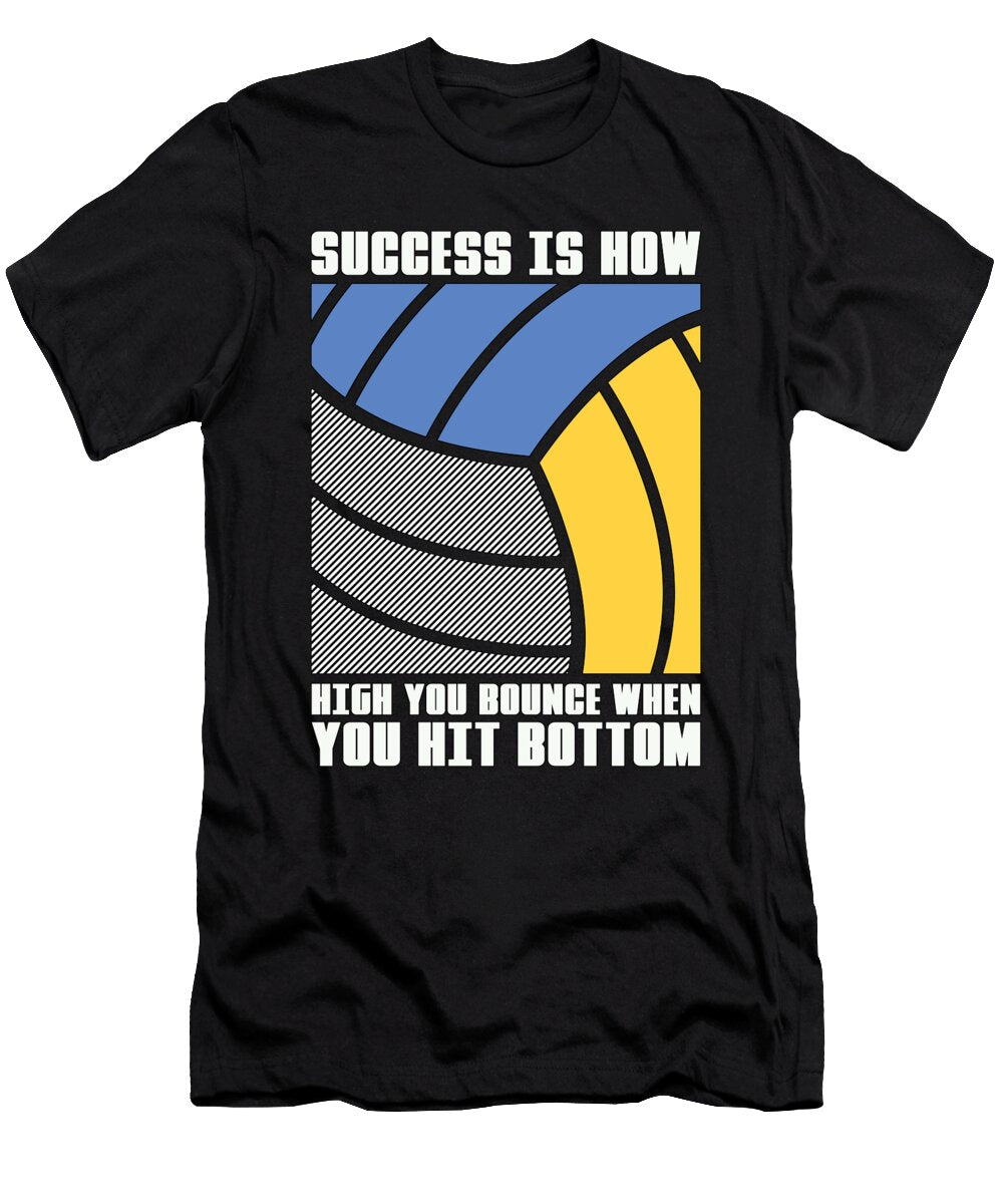 Beach Volleyball Success Is How High Beachball Tshirtconcepts Marvin Poppe T-Shirt