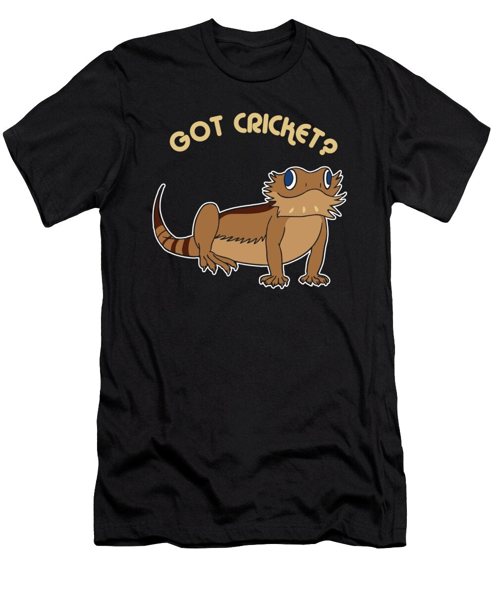 Bearded Dragon Herps Reptile Pets Lizard Funny Got Cricket Gift Thomas Larch T-Shirt