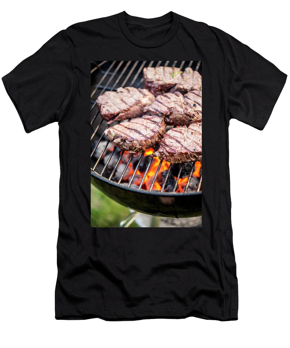 Beef Fillet on a Charcoal Grill Sebastian Schollmeyer T-Shirt