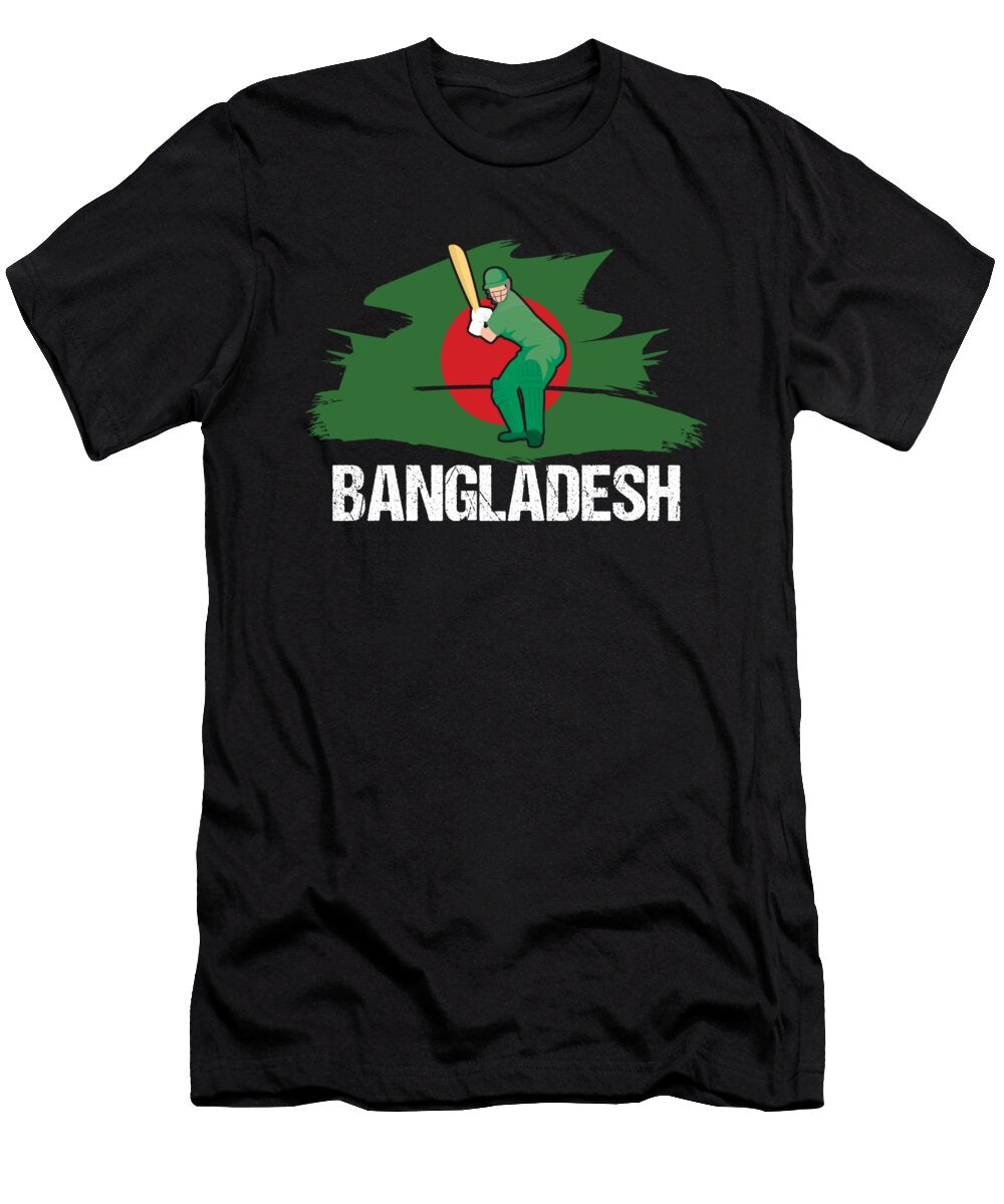 Bengal Equipment Field Game Cricketbat Ball Gift Bangladesh Cricket Thomas Larch T-Shirt