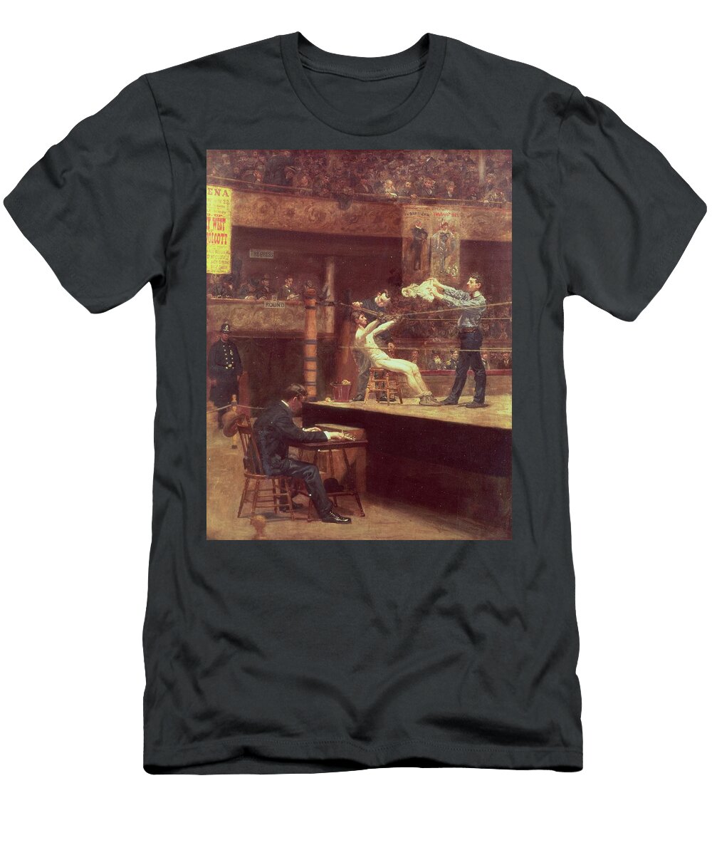 Between Rounds Thomas Cowperthwait Eakins T-Shirt