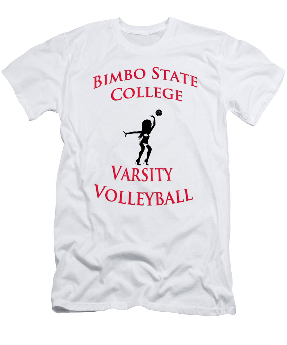 Bimbo State College Varsity Volleyball Bill Cannon T-Shirt