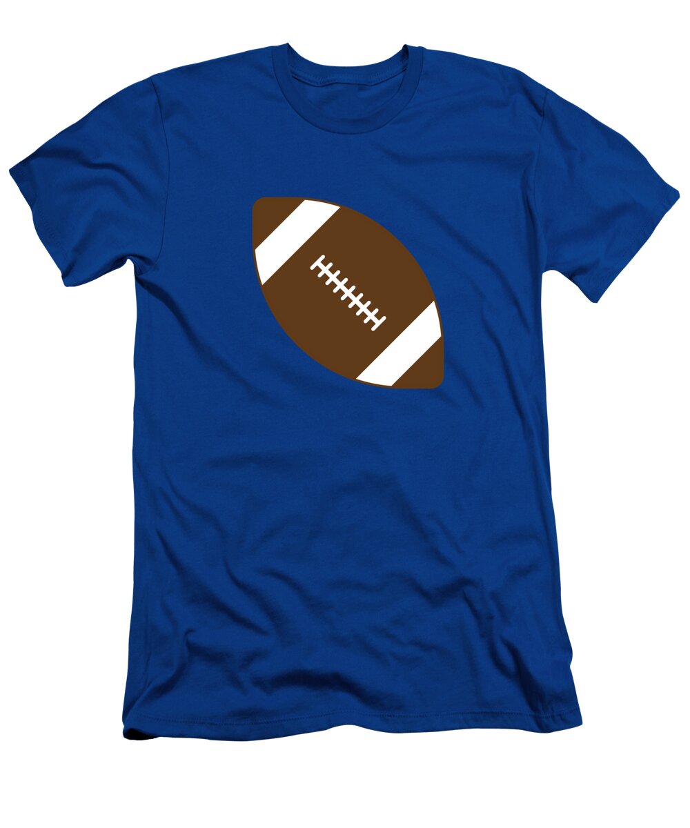 Blue Football College Mascot Designs T-Shirt