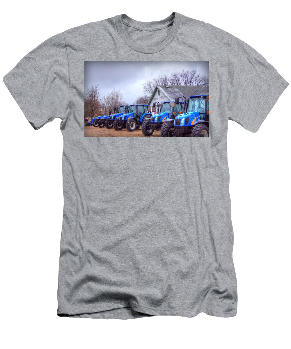 Blue Line Up Cricket Hackmann T-Shirt