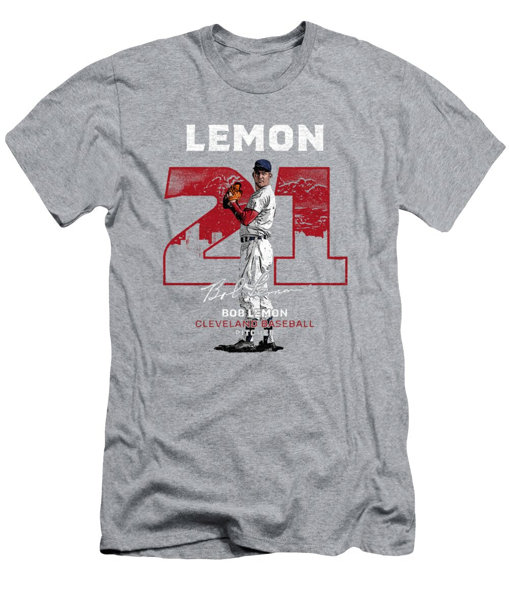 Bob Lemon Throwback Number Kelvin Kent T-Shirt