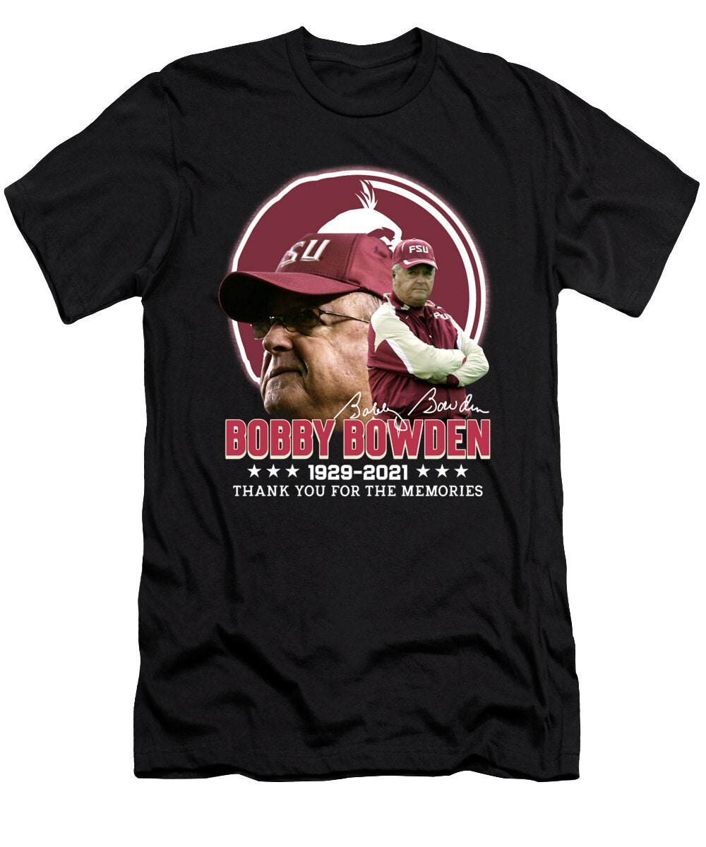 Bobby Bowden Football Coach Dadgum Legend Kelvin Kent T-Shirt