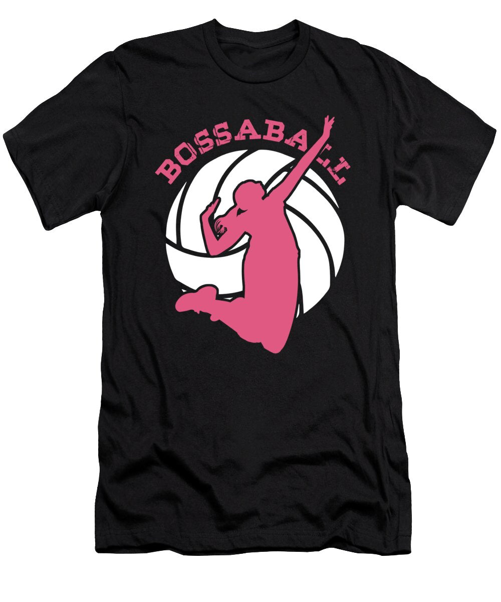 Bossaball Girl Women Bossa Ball Team Player Bossaball Coach Spain Ball Game Gift Thomas Larch T-Shirt