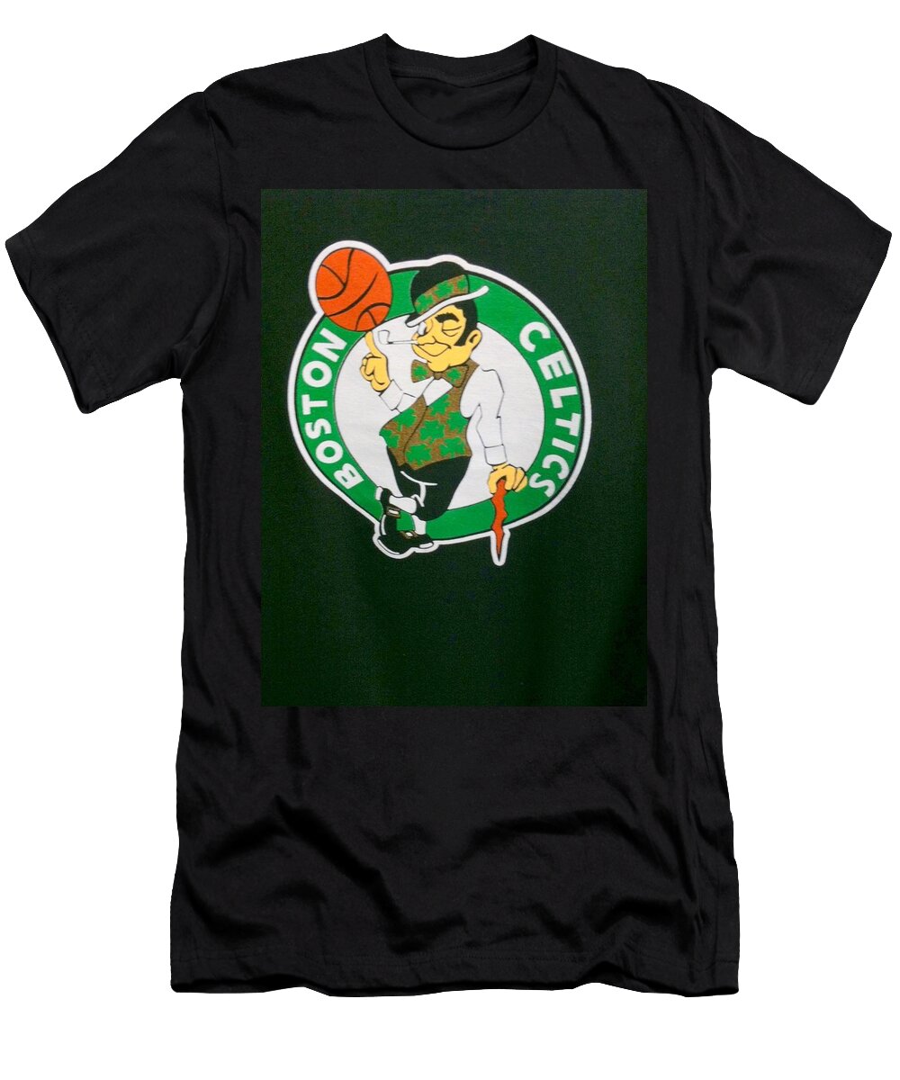 Boston Celtics Basketball Caroline Stella T-Shirt