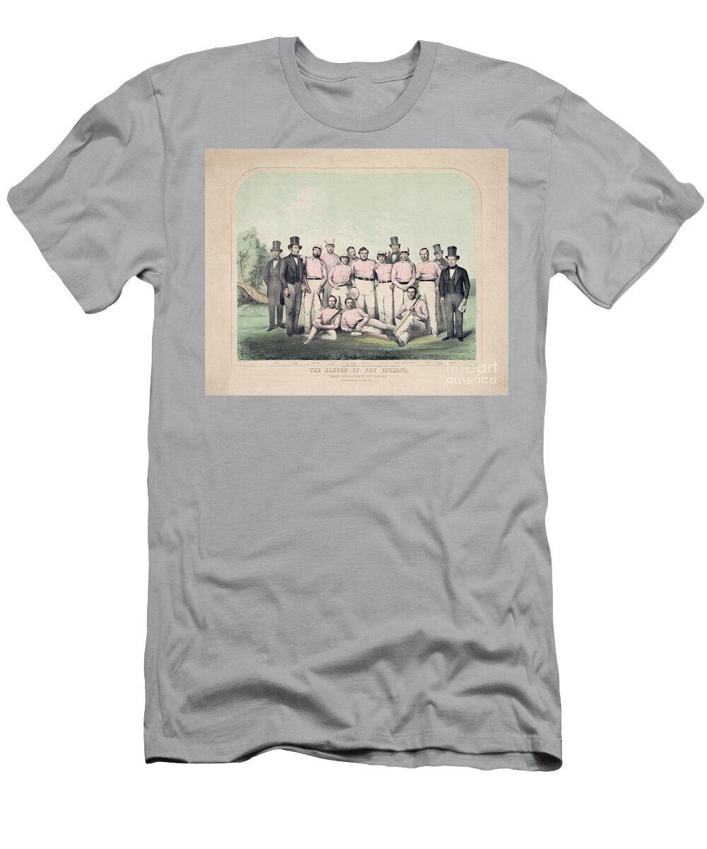 Boston Cricket Team in 1850 1850 American School T-Shirt