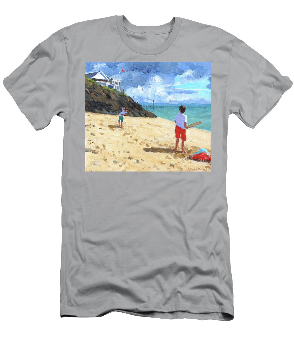 Bowling and Batting Abersoch Andrew Macara T-Shirt