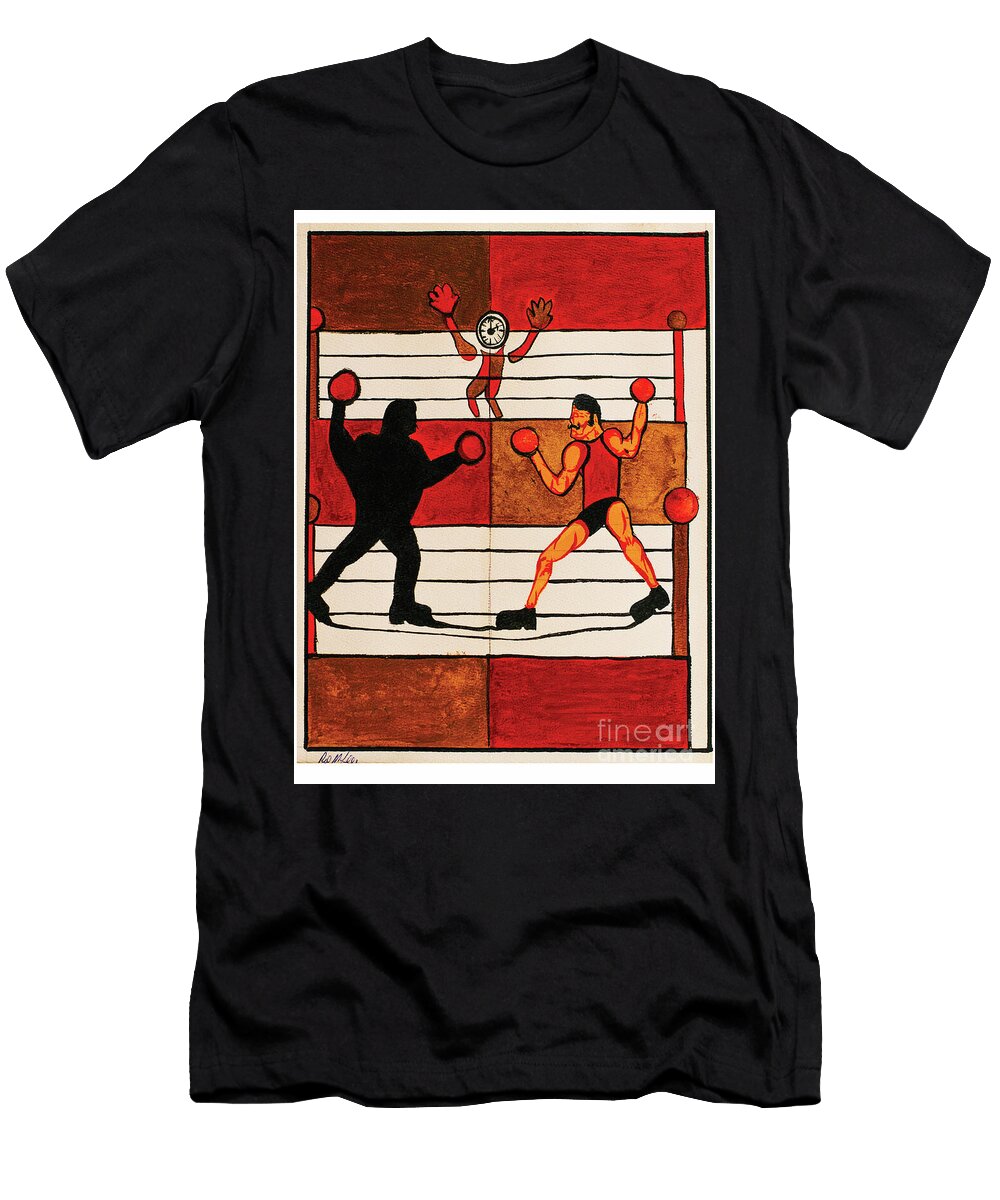 Boxers Against Time Richard Laliberte T-Shirt