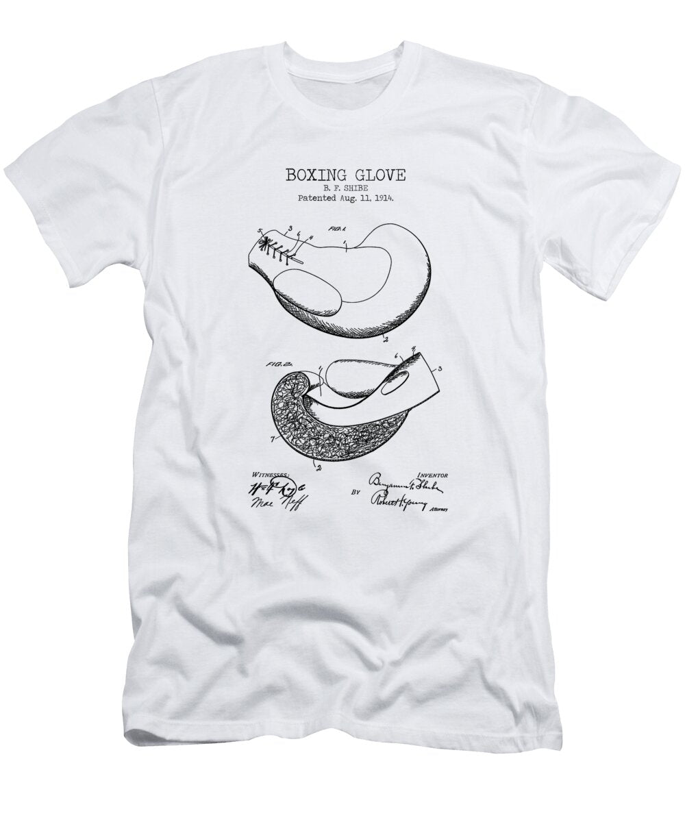 Boxing Glove Patent Denny H T-Shirt
