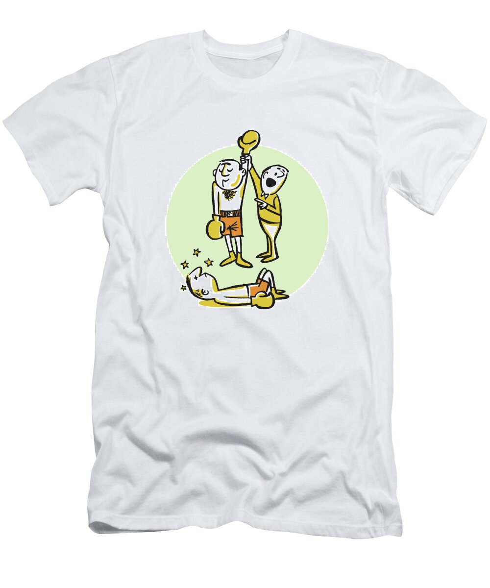 Boxing Tko Csa Images T-Shirt