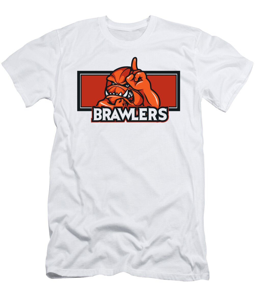 Brawlers Basketball Team Logo Funny Gift Ideas T-Shirt