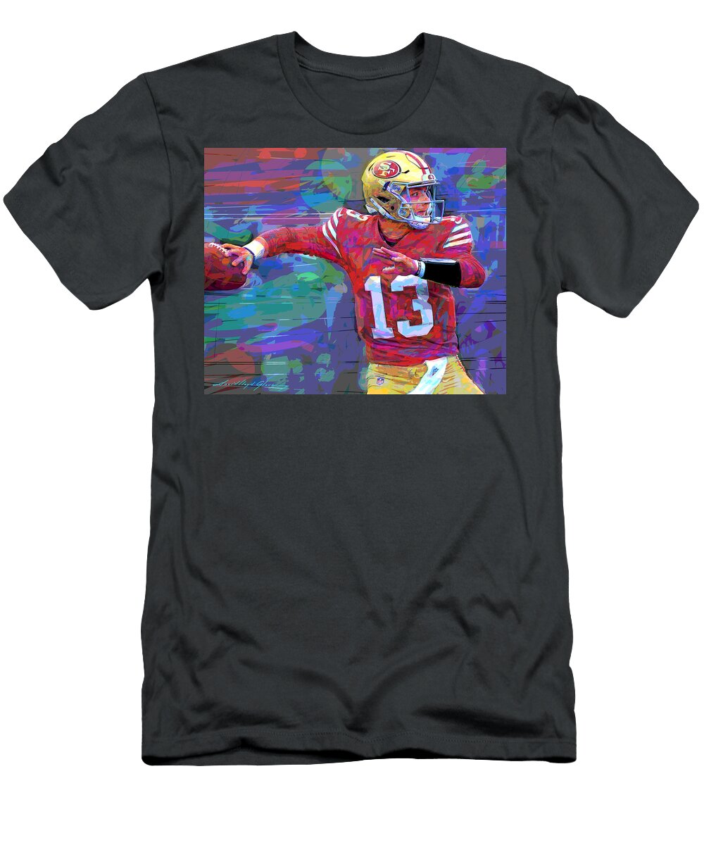 Brock Purdy Qb San Francisco 49ers David Lloyd Glover T-Shirt