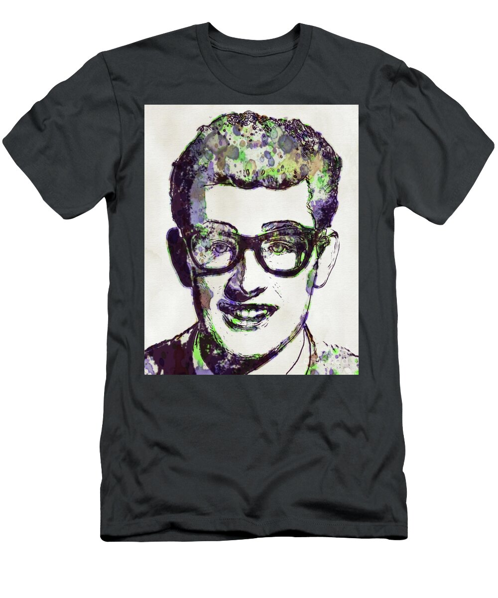 Buddy Holly Pop Art John Springfield T-Shirt