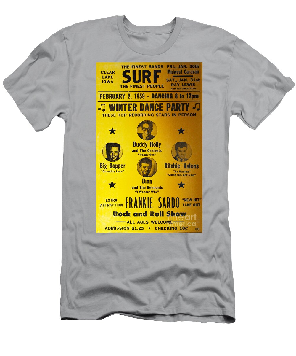 Buddy Holly Poster Collection 9 Bob Christopher T-Shirt
