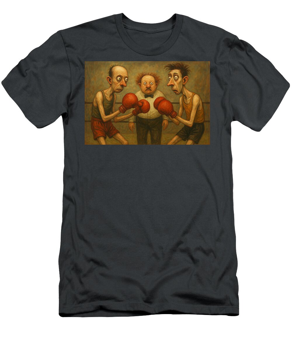 Bumblerump Boxing Match David Dehner T-Shirt
