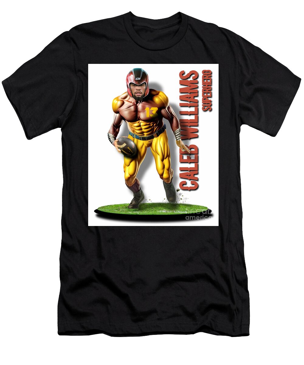 Caleb Williams Superhero 1a Robert Williams T-Shirt