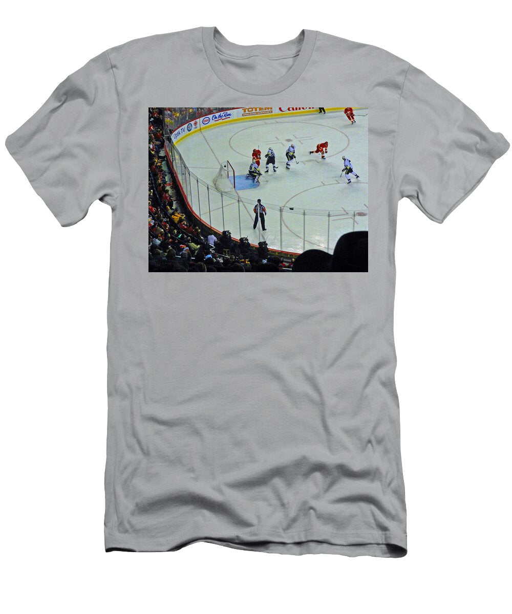 Calgary Flames Home Opener Al Bourassa T-Shirt