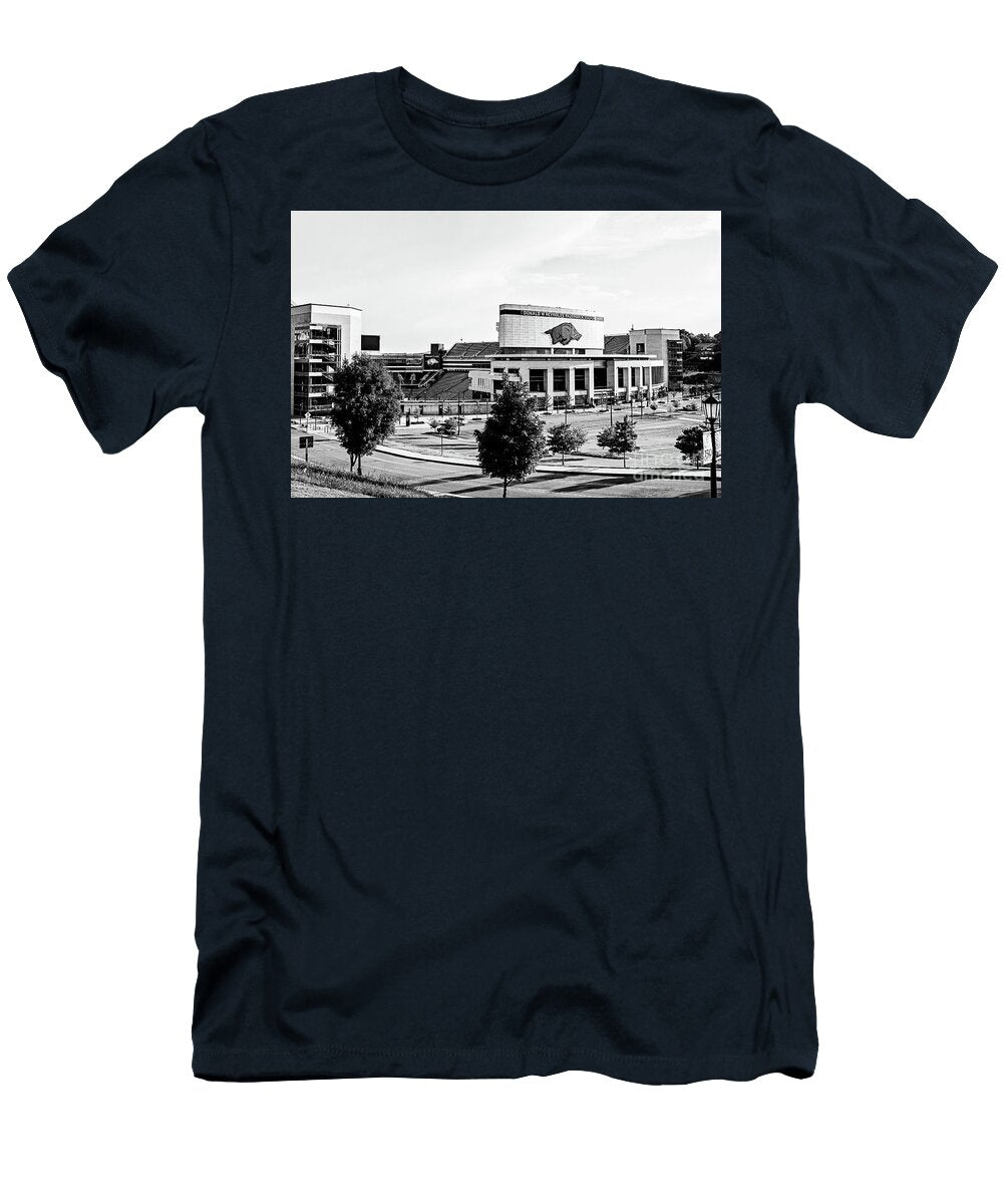 Calling the Hogs Bw Scott Pellegrin T-Shirt