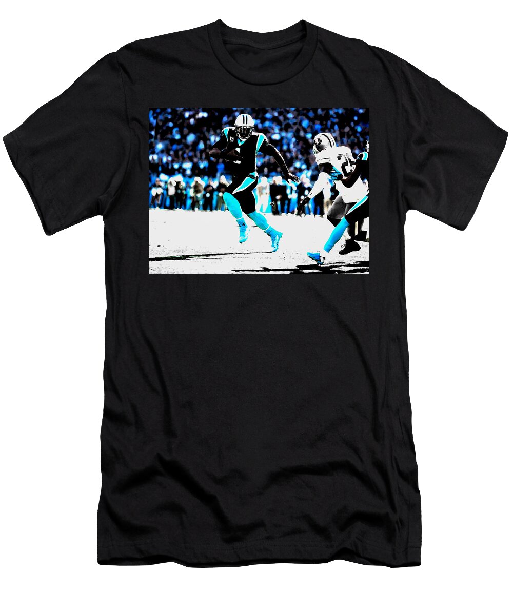 Cam Newton on the Move Brian Reaves T-Shirt