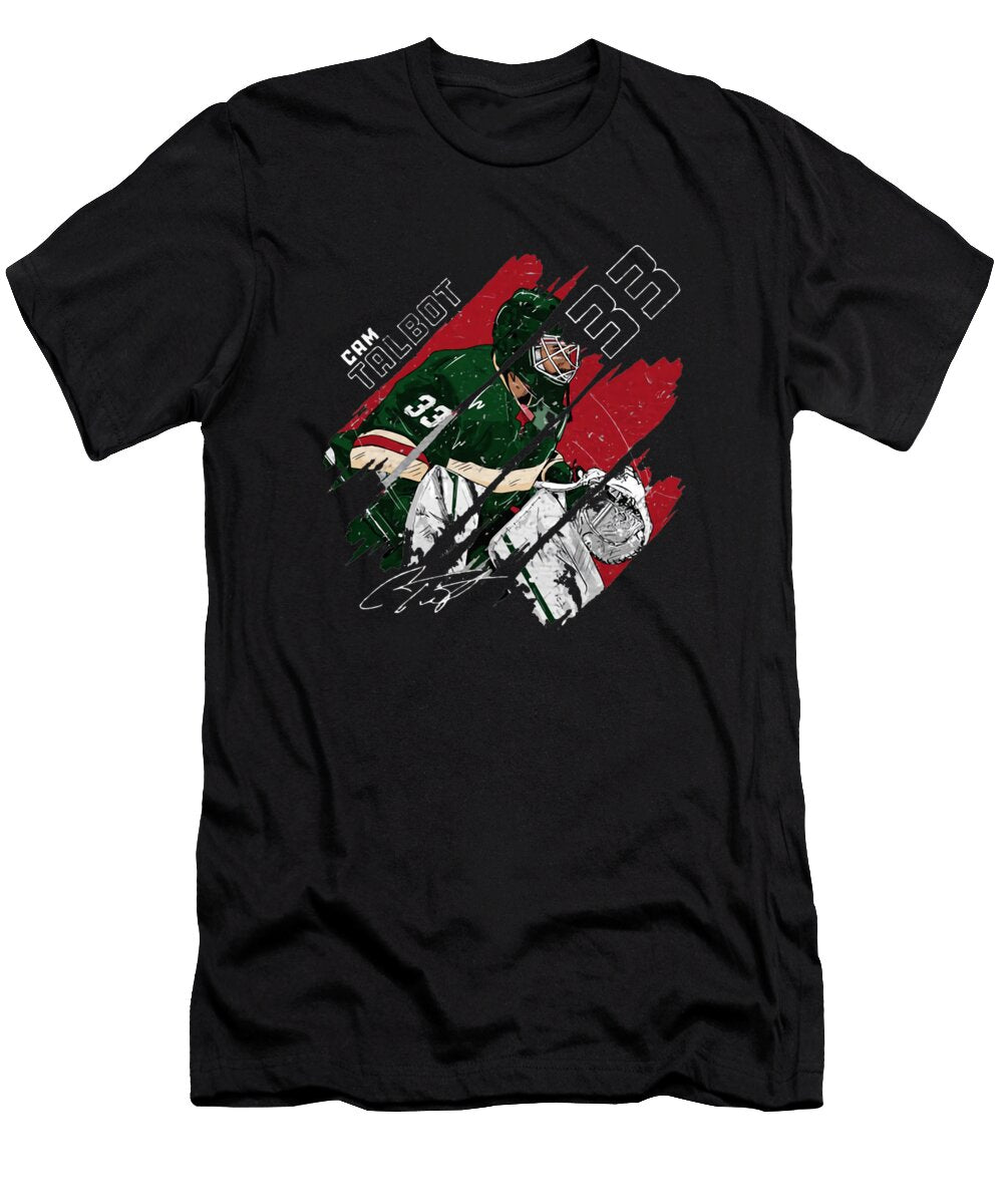 Cam Talbot Stripes Kelvin Kent T-Shirt