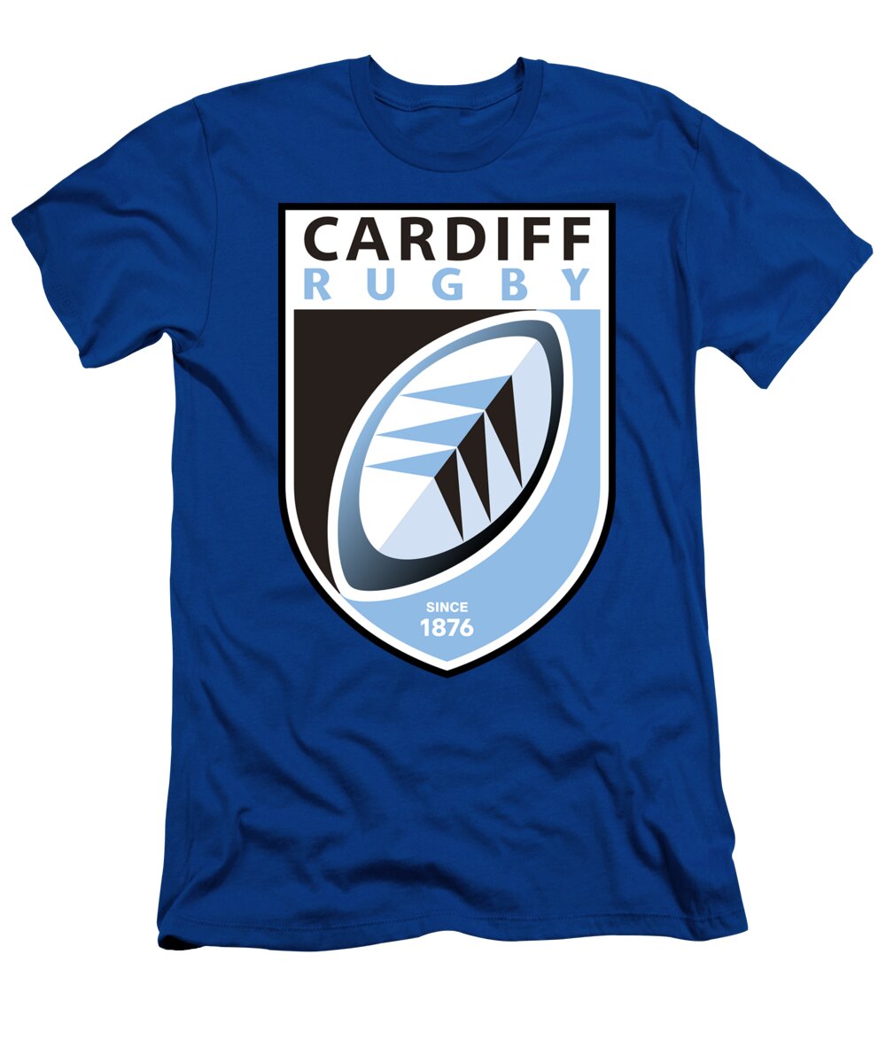 Cardiff Blues Rugby Team San Frans T-Shirt