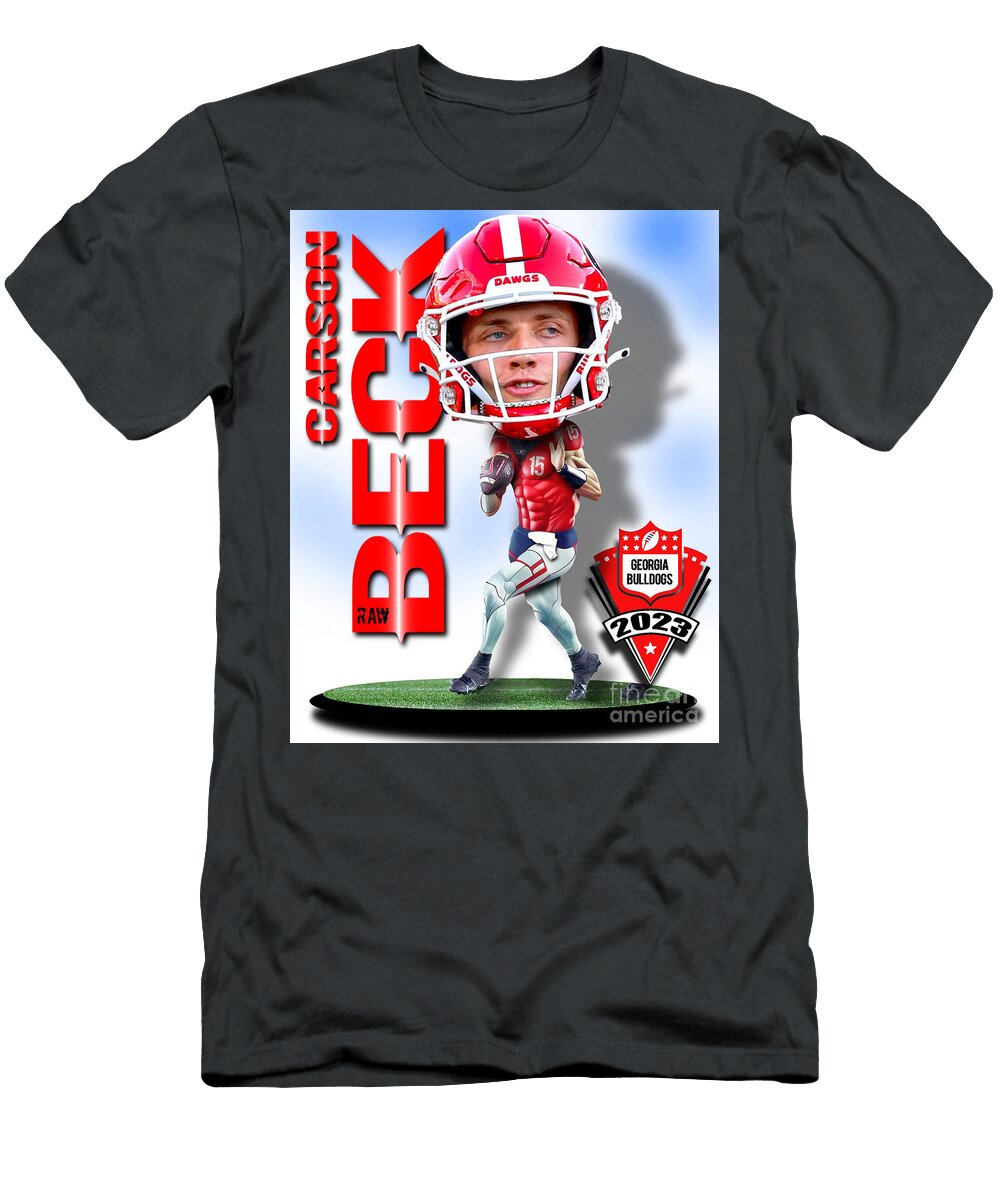 Carson Beck Georgia Bulldogs Bobble Head 1 Robert Williams T-Shirt
