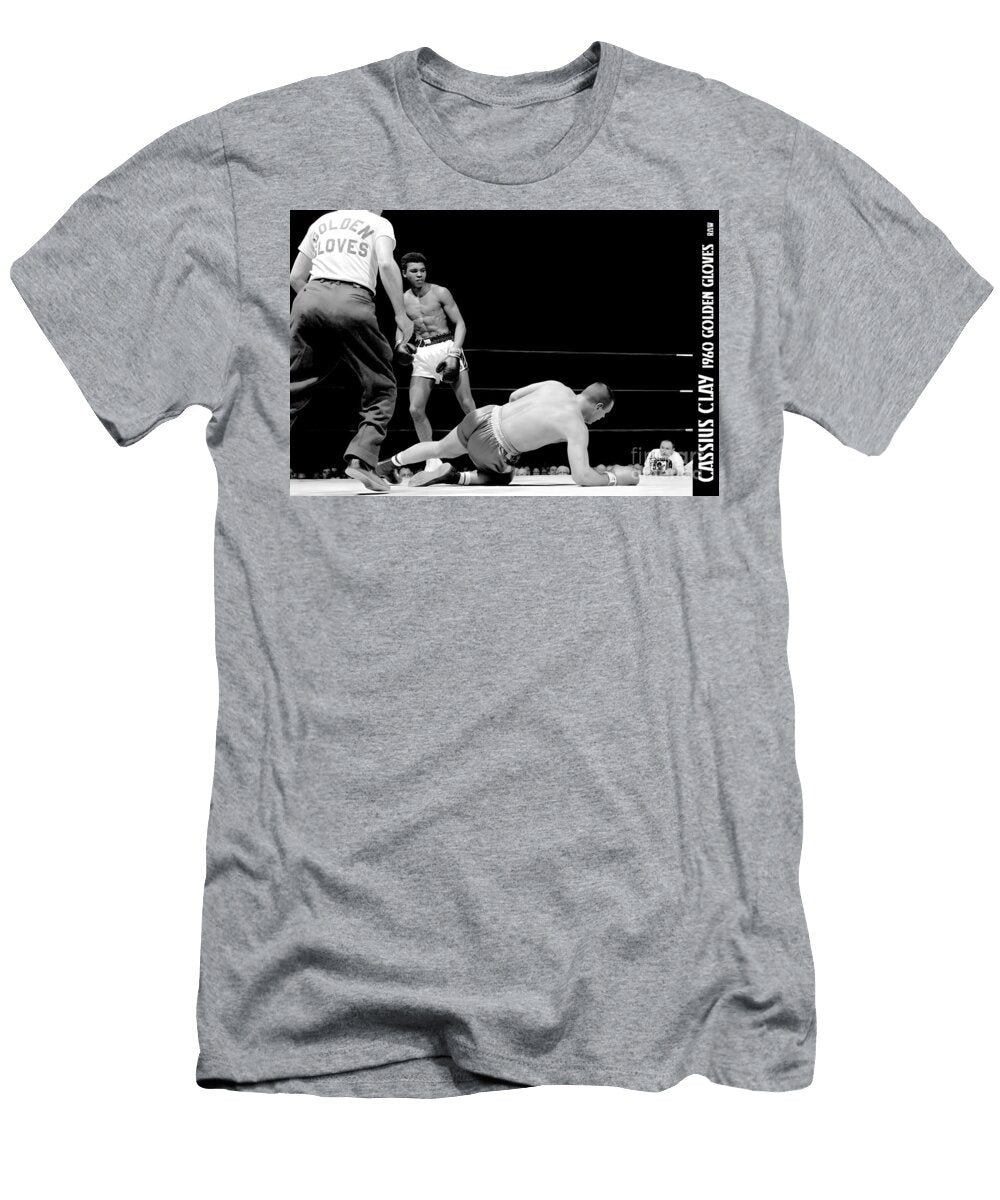 Cassius Clay 1960 Golden Gloves Robert Williams T-Shirt