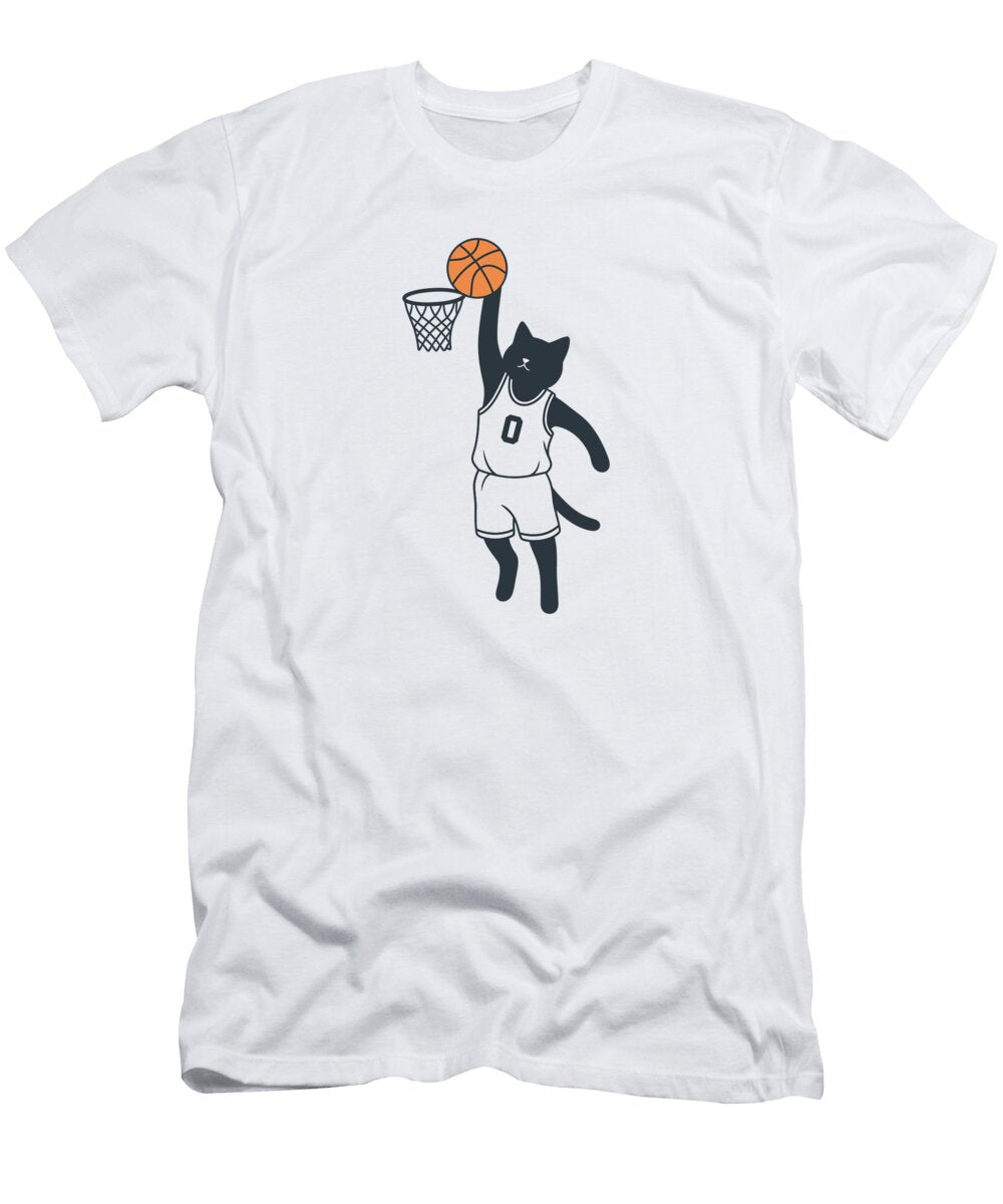 Cat Slam Dunk Champion Amir Faysal T-Shirt