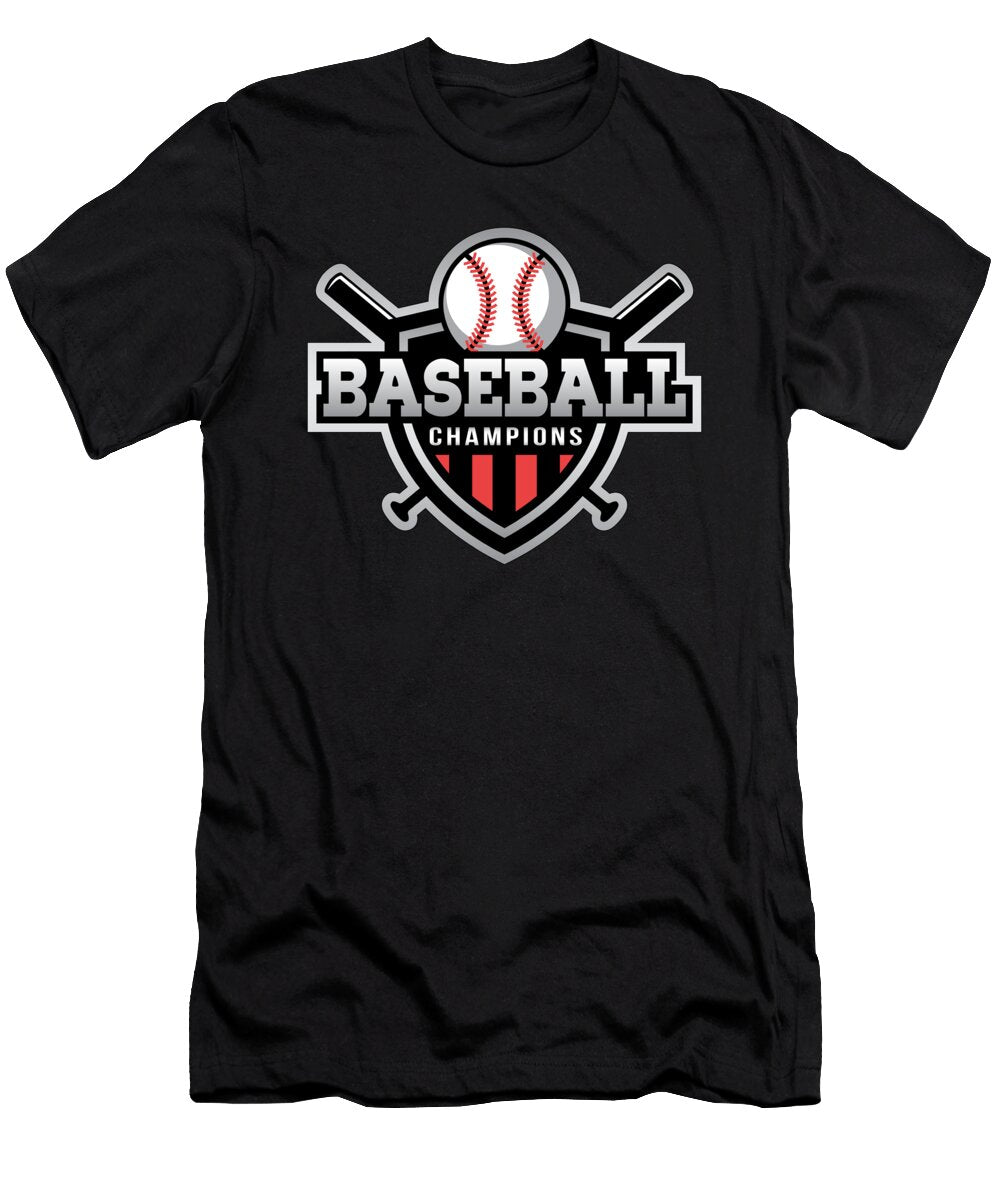 Catcher Baseball Bat Sports Pitcher Funny Gift Tshirtconcepts Marvin Poppe T-Shirt