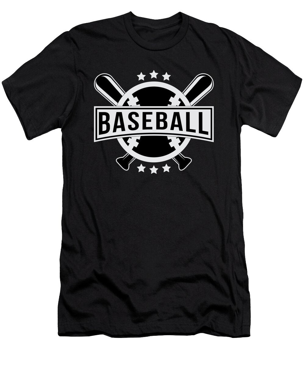 Catcher Baseball Sports Bat Pitcher Funny Gift Tshirtconcepts Marvin Poppe T-Shirt