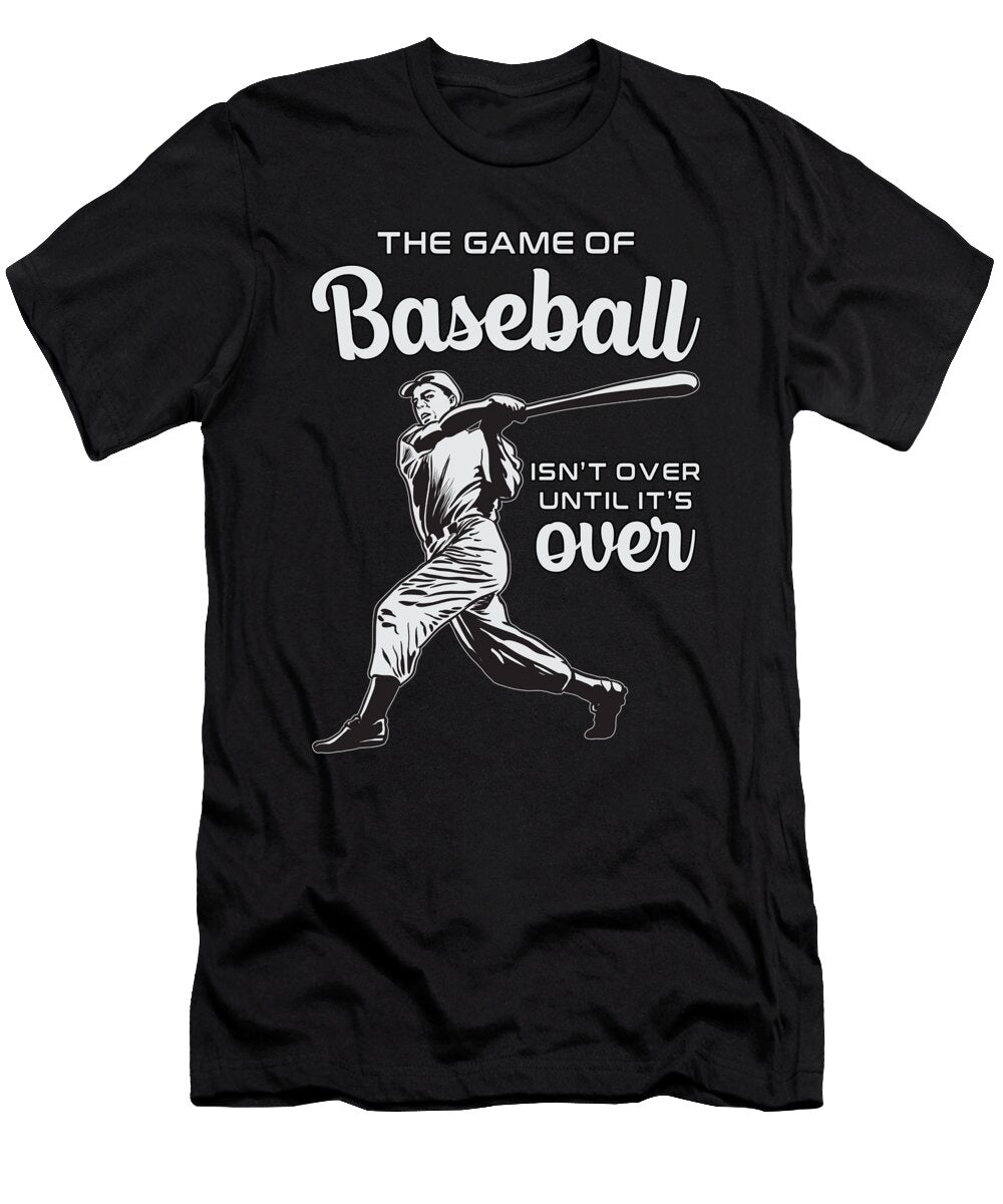 Catcher Baseball Sports Pitcher Bat Funny Gift Tshirtconcepts Marvin Poppe T-Shirt