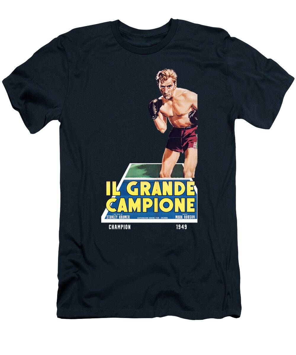 Champion 1949 3d Movie Poster Stars on Art T-Shirt
