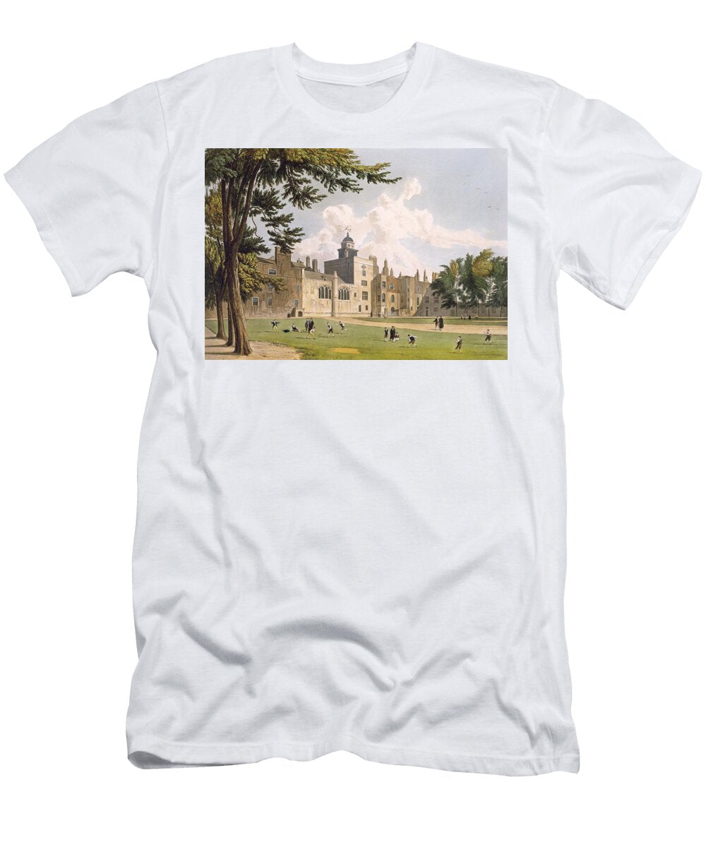 Charter House From the Play Ground William Westall T-Shirt