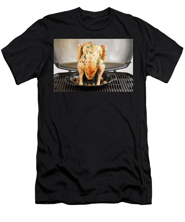 Chicken with Herbs on the Barbecue Eising Studio Food Photo Video T-Shirt